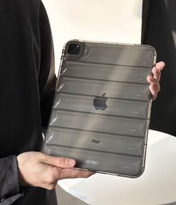 Funda de silicona suave transparente a prueba de golpes para <span class=keywords><strong>iPad</strong></span> 7 8 9 <span class=keywords><strong>10</strong></span> Air 3 4 <span class=keywords><strong>5</strong></span> <span class=keywords><strong>Pro</strong></span> 11 12,9 pulgadas Mini 6 fundas para tableta - Product Image 6