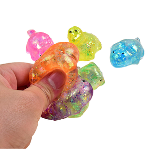 Wholesale <b>Mini</b> Cute Glitter Maltose Dinosaur <b>Squishy</b> Mochi Squeeze Toy TPR Material Stress Relief Age 14+ Years Kids - Product Image 1