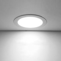 3W-24W Down Light AC 90-260V Salon Centre commercial Éclairage Carré Rond Plafonnier LED Ultra Mince Spot Encastré