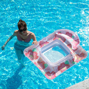 Tumbona Flotante Inflable para Piscina con Respaldo, Anillo de Natación para Adultos, Material de PVC, Silla Flotante para Agua - Product Image 2