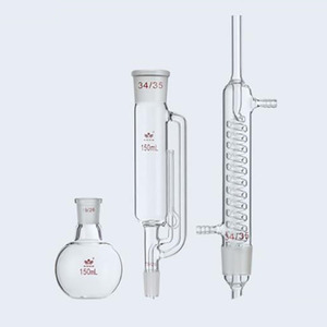 Appareil d'<span class=keywords><strong>extraction</strong></span> 60 ~ 5000ml <span class=keywords><strong>soxhlet</strong></span> avec condensateur à serpentin - Product Image 2