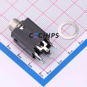 PJ-629HF-EP Audio Connector (Headphone) Through hole Component (THT) Connector 500mA 50V Phosphor Copper Silver - Product Image 2