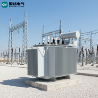 Transformateur de puissance triphasé immergé dans l'huile 11kV 10kV 30kVA-2500kVA 50/60Hz Certifié CE Transformateur de distribution