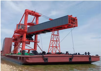Chargeur de navires 500-2000t/h-36m Longueur de flèche Convoyeur à double bande Moteur et moteur Contrôle PLC Chargement rapide pour cargaison en vrac Port