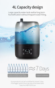 REPTIZOO 4L Reptile Fogger Mister Tank Reptile Terrariums Humidificateur Écran Tactile Intelligent <span class=keywords><strong>Brumisateur</strong></span> Réglable Autres Produits Pour Animaux 4 L - Product Image 5