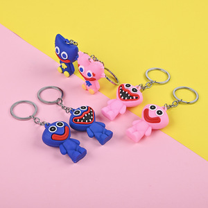 Nouveau porte-clés créatif en PVC souple, léger, imperméable, dessin animé, cadeau - Product Image 3