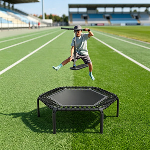 <span class=keywords><strong>Trottinette</strong></span> de <span class=keywords><strong>trampoline</strong></span> légère en alliage d'aluminium à plaque plate Huoli Spaceflip RATS-02 pour adultes, intérieur/extérieur, figures et cascades - Product Image 2