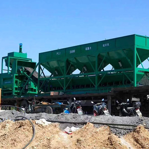 In China Hergestellte Mobile Hybrid-Zementfertigmischanlagen mit Schneller Installation und Kleine, Einfache Betonmischanlagen - Product Image 4