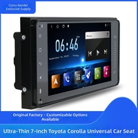 Écran de navigation GPS universel 7 pouces pour Corolla Yaris rav4 RoyalCrown, montage sur tableau de bord, CarPlay/Android Auto sans fil