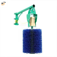 Brosse de massage et de nettoyage électrique pour vaches, état neuf, garantie 1 an, équipement d'élevage de qualité industrielle en PP/Nylon