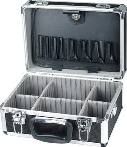 Boîte à outils portable en aluminium argenté, boîte à outils pour équipement, prix bas - Product Image 2