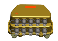 Répartiteur de Fibre Optique Mini SC 10 Cœurs 10 Ports Étanche de Haute Qualité à Bas Prix pour Boîtier de Distribution de Fibre Optique