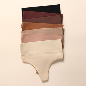 Tanga Sexy de Nailon sin Costuras, Transpirable, Ecológica, de Secado Rápido, Cintura Media, para Deportes y Yoga, para Mujer, Estilo Europeo Americano - Product Image 5