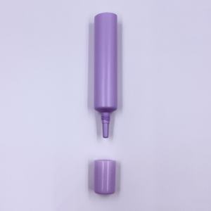 Özel D19mm 20-60ML plastik kozmetik ambalaj tüpleri PE ofset baskı ucu ağız tutkal jel ile vidalı kapak şampuan - Product Image 1