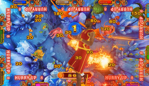 โต๊ะเกม <span class=keywords><strong>NBA</strong></span> Slam Dunk ยอดฮิต พร้อมโครงสร้างโลหะและซอฟต์แวร์ภาษาอังกฤษ สำหรับคลับ/บาร์-ชุดอุปกรณ์ตกปลา - Product Image 4