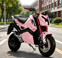 Moto électrique à deux roues 3000W très populaire, niveau course, stock important, surveillance de la santé de la batterie, protection contre les surcharges, prix abordable