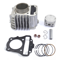 Nouveau Kit de Culasse de Moto 4 Temps Spécial Xindazhou Weiwu SDH110-16/19 KO3 en Alliage d'Aluminium de Haute Qualité pour Double