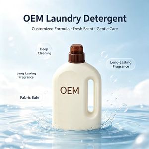 Detersivo Liquido Naturale a Base Vegetale con Formula Antibatterica Portatile, Profumo di Gelsomino, Formula Organica per Indumenti, Etichetta Privata - Product Image 2