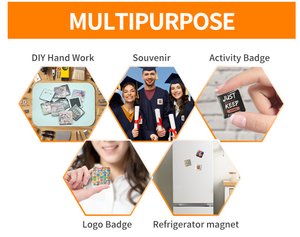 <span class=keywords><strong>Machine</strong></span> manuelle de fabrication d'aimants de réfrigérateur carrés 63,5*63,5 mm, <span class=keywords><strong>machine</strong></span> à badges pour restaurants et projets DIY – Offre Spéciale - Product Image 6