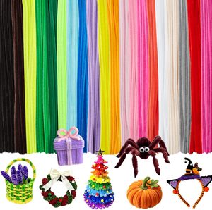 ที่ดัดขนสัตว์แบบหนาสำหรับงานฝีมือ หลายสี สำหรับงานศิลปะและงานประดิษฐ์ ของตกแต่ง DIY สร้างสรรค์ ขายส่ง - Product Image 1