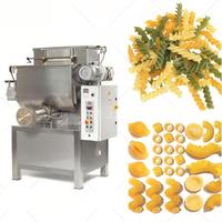 Machine automatique de fabrication de pâtes à usage professionnel, extrudeuse de nouilles en spirale motorisée pour la production de macaroni et de spaghetti