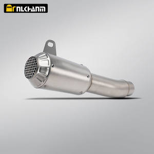 Système d'échappement de modification pour moto ZX-6R, liaison intermédiaire AK, silencieux d'échappement pour Kawasaki ZX-6R, nouveau alliage d'acier - Product Image 1