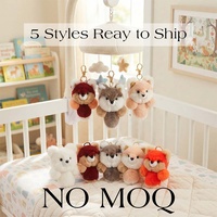 Adorable porte-clés en peluche Otter Rabbit et Little Fox, poupée en peluche, breloque de portefeuille, marque Paperrecorder, origine Zhejiang, vente en gros