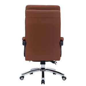 Chaise de bureau de direction, soutien ergonomique, fonction d'inclinaison, revêtement en cuir - Product Image 6