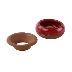 Plastilina <span class=keywords><strong>de</strong></span> cerámica para niños, sin glasear minicenicero esmaltado, <span class=keywords><strong>arcilla</strong></span> roja, material sin procesar, personalizado - Product Image 3