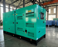 Générateurs diesel Weichai 400 kW, puissance de pointe 500 kVA, type silencieux, 50 Hz/60 Hz, groupe électrogène électrique, vente directe usine