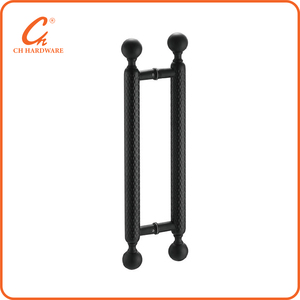 Thiết kế hiện đại cửa thép không gỉ xử lý vòi hoa sen văn phòng cửa kính kéo xử lý trở lại trở lại - Product Image 3