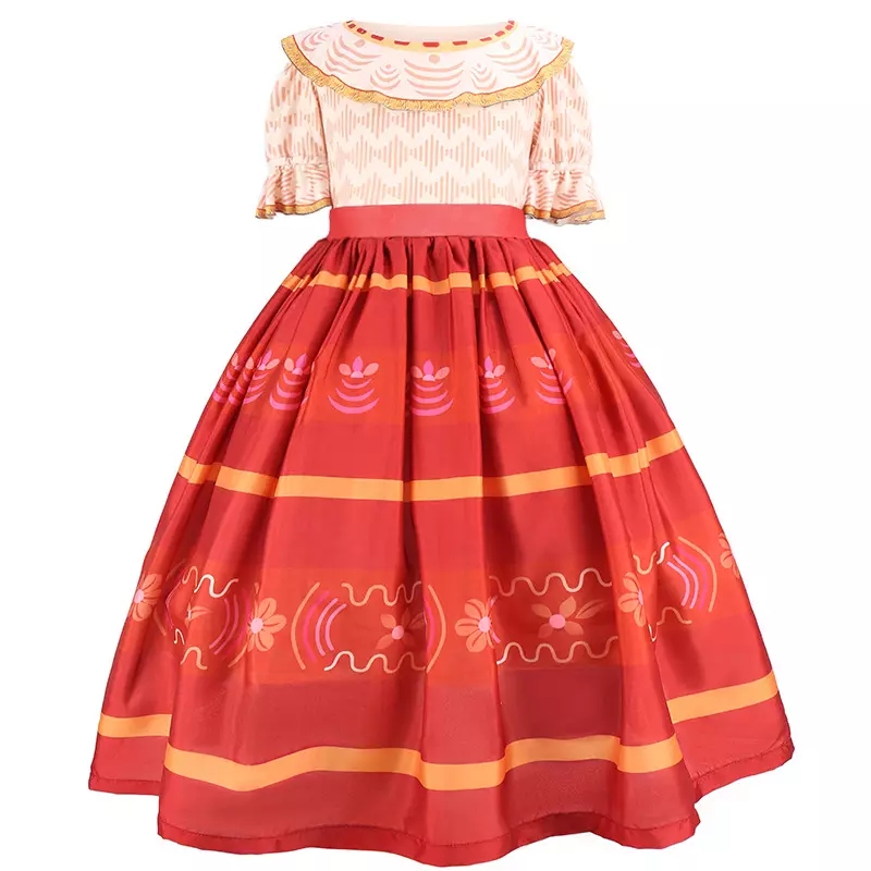 Robe Mirabel Encanto Isabella Madrigal