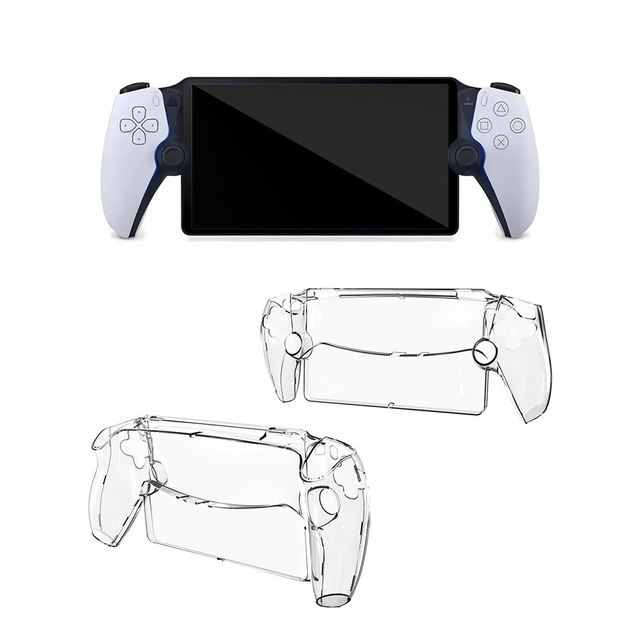 Hot Selling Hard Crystal Case for Sony PS Portal Black/Red/White/Blue Game Controller Shell