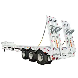 Starway Lowbed yarı römork 130 ton yarı römorklar 3/4 akslı ağır yük römorku