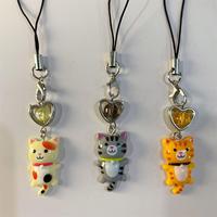 Y2K Katzen-Schlüsselanhänger Retro Einfacher Anime-Cartoon-Tier-Handyanhänger Schlüsselring Niedlicher Anhänger Schmuck Geschenk für Frauen Mädchen