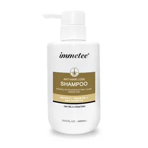 IMMETEE Shampoo biologico Anti perdita di capelli Shampoo nutriente per la crescita dei capelli con etichetta privata