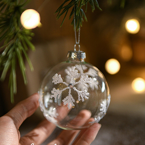 16 boules de Noël électro-plaquées rouges de 8 cm pour décorations d'arbre de Noël - Product Image 4