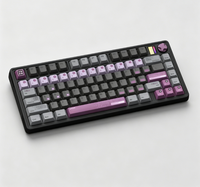 Clavier compact pour gamer avec logo personnalisé, touches PBT interchangeables à chaud, joint d'étanchéité, ordinateur portable