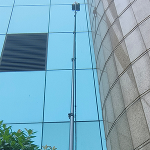 DEWANDE - Kit de Limpieza de Paneles Solares y Ventanas con Cepillo Telescópico de 10-40 Pies, con Cepillo de Cerdas Suaves y Poste de Extensión de Aluminio - Product Image 5