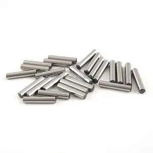 Round End Cylindrical Roller Shaft Pin / Needle Roller Pin Shaft Roller For Hinge