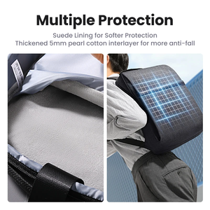 UGREEN Mochila Laptop Capa Notebook Impermeável <span class=keywords><strong>Anti</strong></span> Roubo Slim Business Travel <span class=keywords><strong>Bag</strong></span> para Macbook Pro Air 15.6 15 14 Polegada - Product Image 3