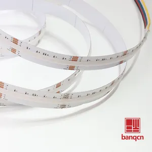 Banqcn FCOB COB变色RGBCCT柔性高密度发光二极管条形灯RGB可调色温3000k-6000k 16.4英尺