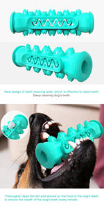 Juguete Masticable para Perros de TPR Ecológico de Alta Calidad, Color Verde, Azul y Amarillo, para Limpiar los Dientes, Venta al Por Mayor - Product Image 5