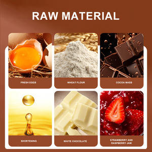 Bánh sandwich nhân sô cô la, bánh tròn nhân sô cô la, món tráng miệng, thay thế bữa ăn, bánh ngọt - Product Image 3