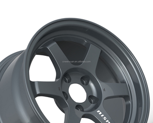 Roues forgées à lèvre profonde 5x112 5x114.3 18 pouces Nismo Jdm jantes de voiture réplique Volk Racing Te37 pour nissan GTR35 370z jantes 400z Tesla - Product Image 1