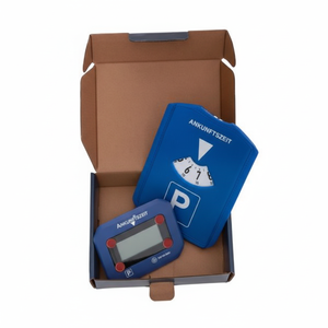 Disco de estacionamiento digital Acurite con pantalla para sistema de estacionamiento de automóviles, color azul - Product Image 1