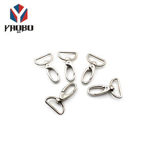 Fermoir mousqueton pivotant <span class=keywords><strong>en</strong></span> fer vintage <span class=keywords><strong>argent</strong></span>é avec anneau <span class=keywords><strong>en</strong></span> D pour accessoires <span class=keywords><strong>de</strong></span> quincaillerie <span class=keywords><strong>de</strong></span> sacs et <span class=keywords><strong>de</strong></span> pochettes - Product Image 2