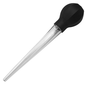 Turkey Pump Meat Injector Tpe Material Octagonal Brush Bullet Shaped For BBQ Poultry Seasoning - Product Image 4