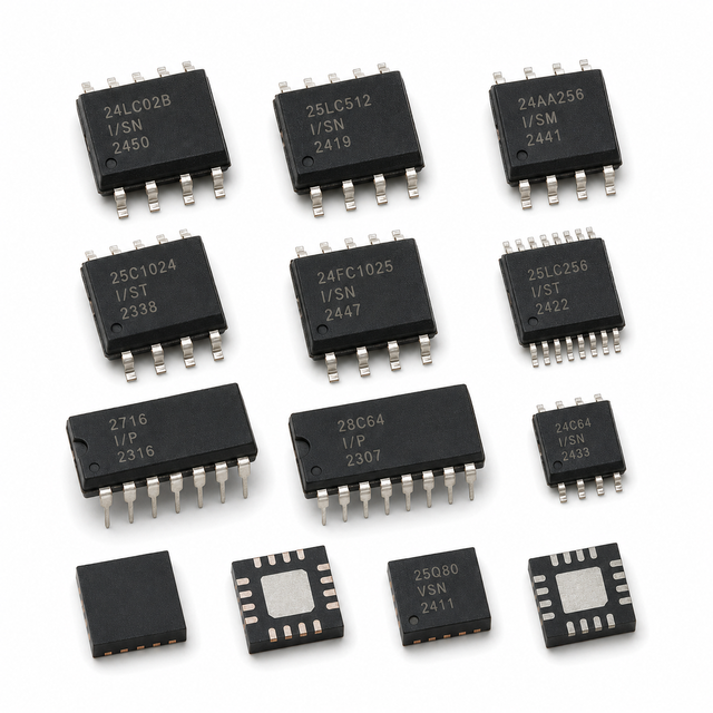 24LC256-I/SN EEPROM IC chip Alternative Sourcing (I2C EEPROM, Serial EEPROM, Memory)