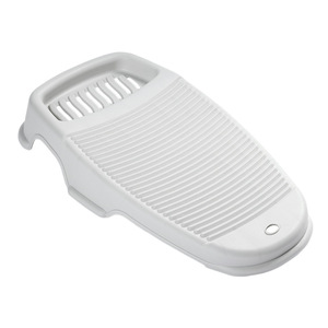 Excellent Washboard Plastic Mini Scrub Board For Home Countertop Use With Basin And Soap Holder - Product Image 5